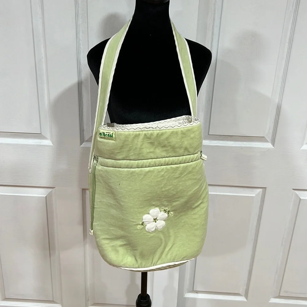 Velvet baby bag(used)☺️